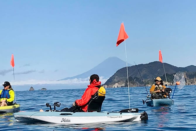 Sea Kayaking in Suruga Bay