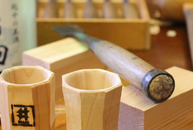 Carve a Sake Cup in Toyama