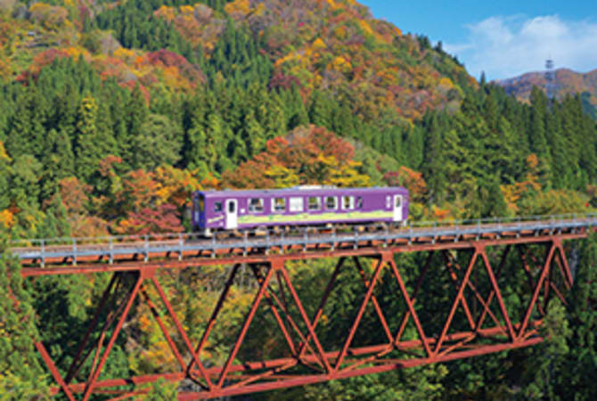 Local Train Tour in Akita