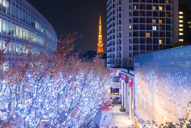 Roppongi and Akasaka,top nightlife and cultural hotspots in Tokyo