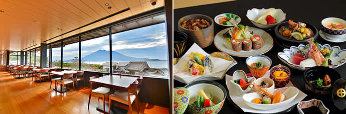 Savor delicious local food and enjoy the spectacular view. Photo credit: Shimadzu Limited