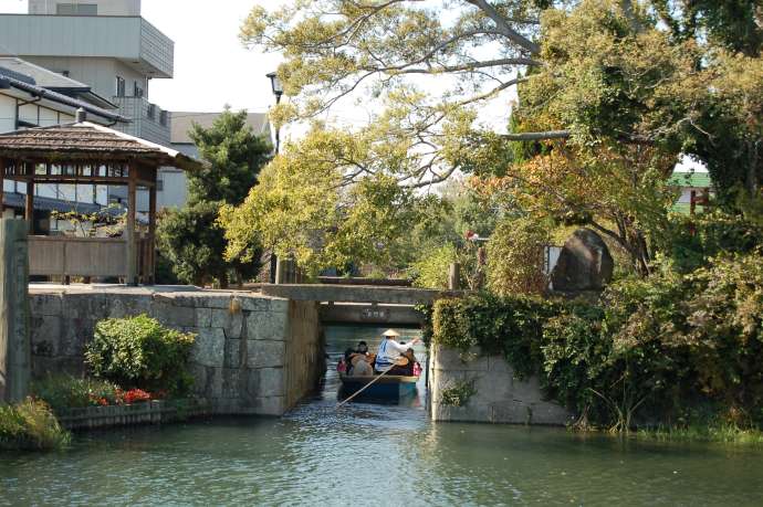 riverboat ride in yanagawa river cruise