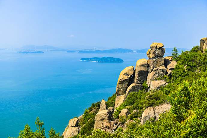 Mt. Ojigatake is a peak in Setonaikai National Park