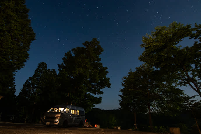 Japan’s auto-friendly campsites are very safe.