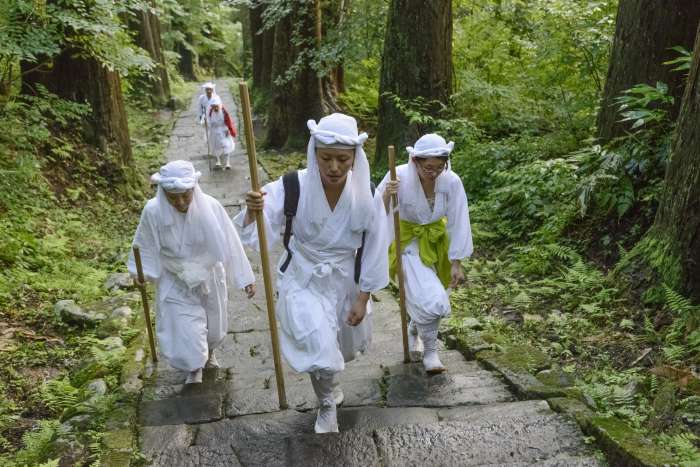 dewa sanzan training