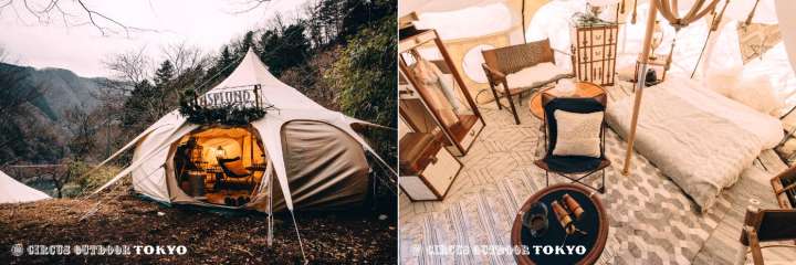 camping luxury in glamping resorts