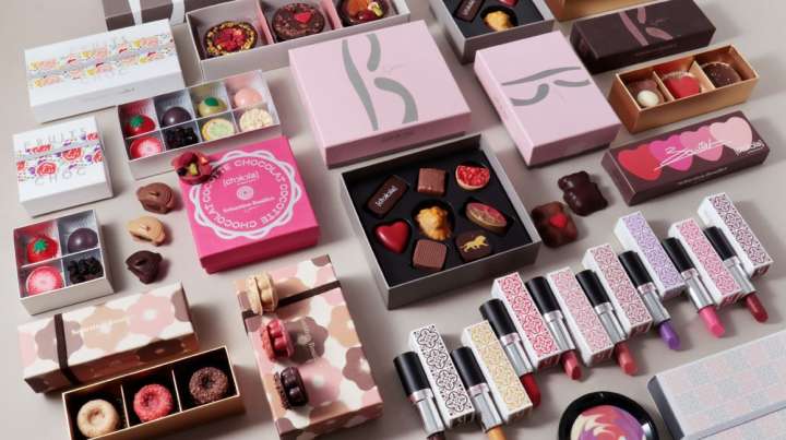 Chocolate and lip stick