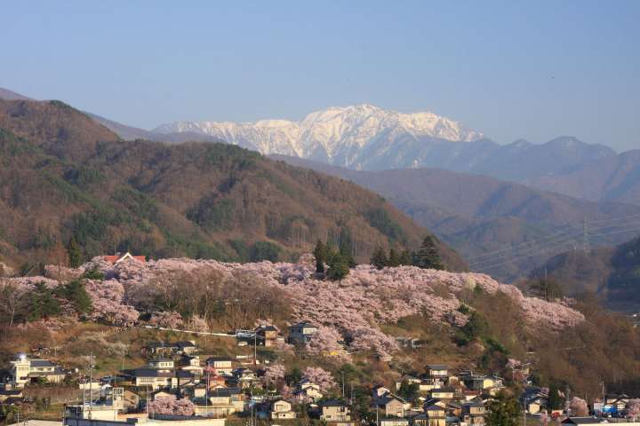 Takato Castle Park in Nagano