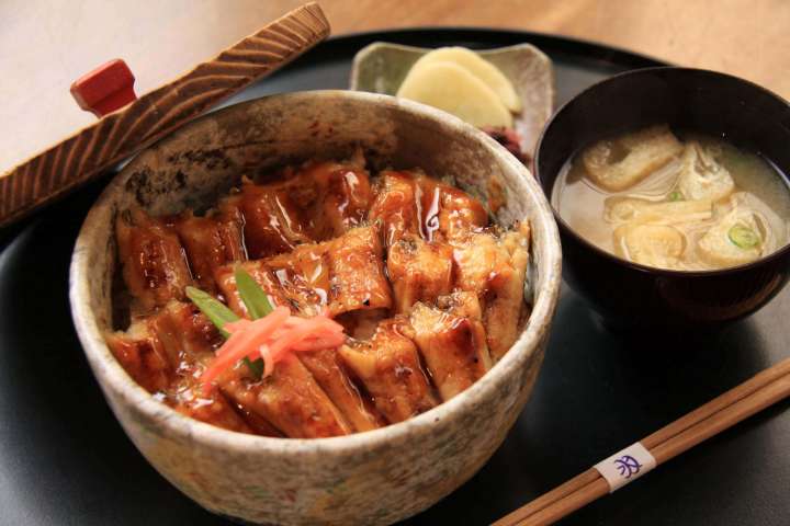 anago (saltwater eel) cooked in Hiroshima