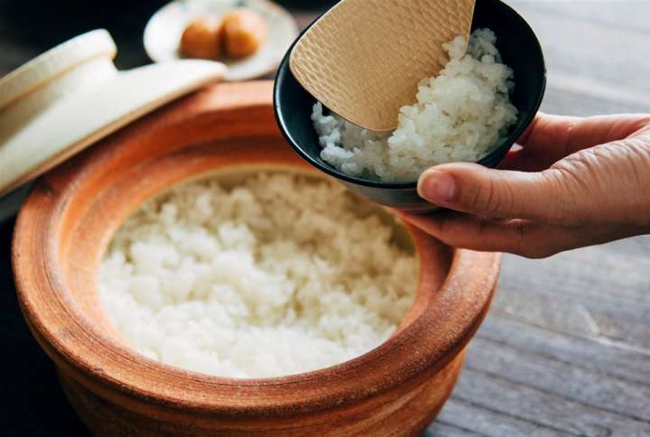 the typical Ochazuke (tea rice) at Dayone