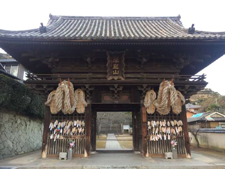 A temple in Onomichi Shichibutsu Tour