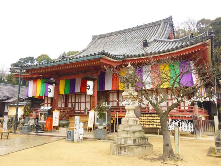 A temple in Onomichi Shichibutsu Tour