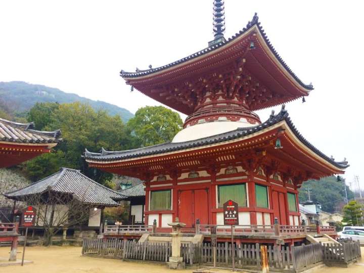 A temple in Onomichi Shichibutsu Tour
