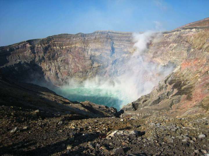 Mt. Aso in Kumamoto Prefecture