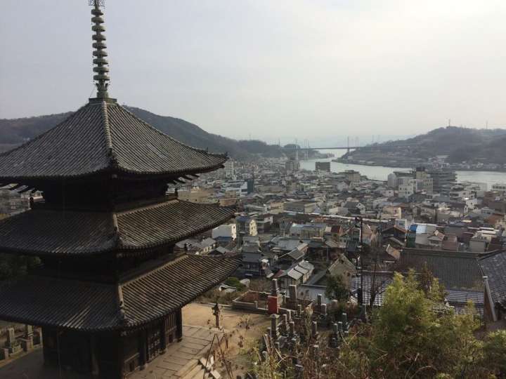 A temple in Onomichi Shichibutsu Tour