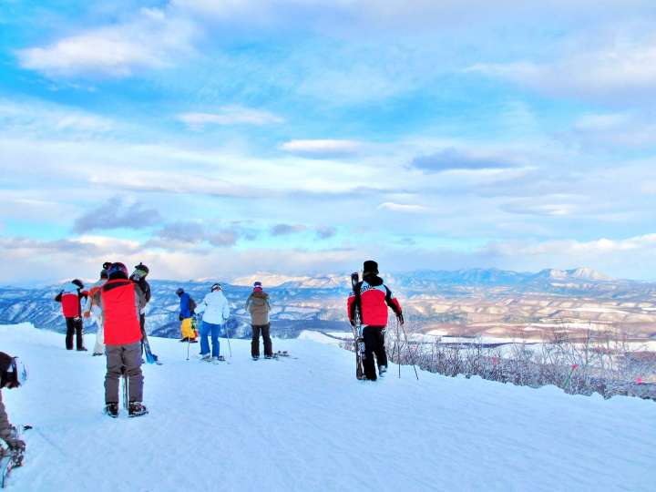 Sahoro ski resort in Hokkaido