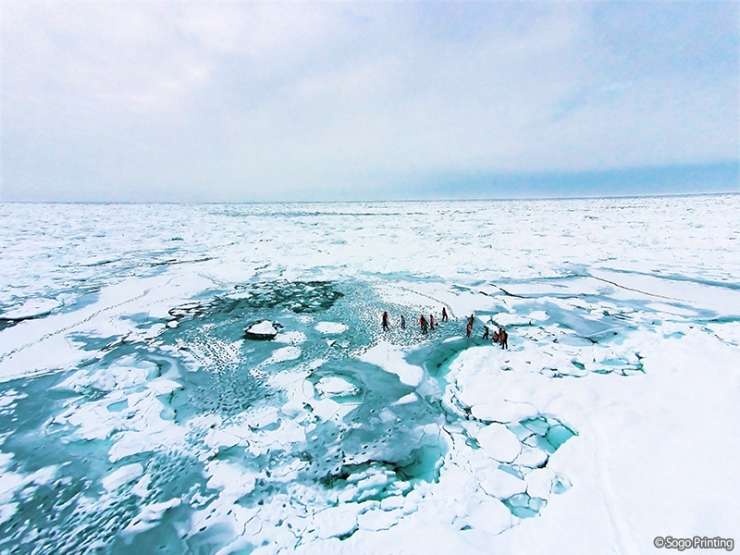 Shiretoko Drift Ice Walk