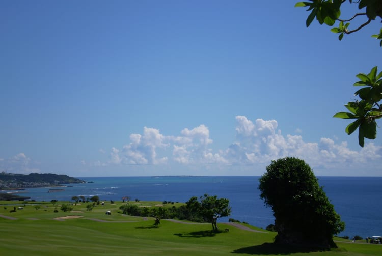 일본 3월 골프 오키나와 서던 링크스 전경