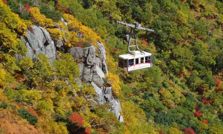 กระเช้าลอยฟ้าโคมากาทาเกะ (Central Alps Komagatake Ropeway), นากาโน่ (Nagano)