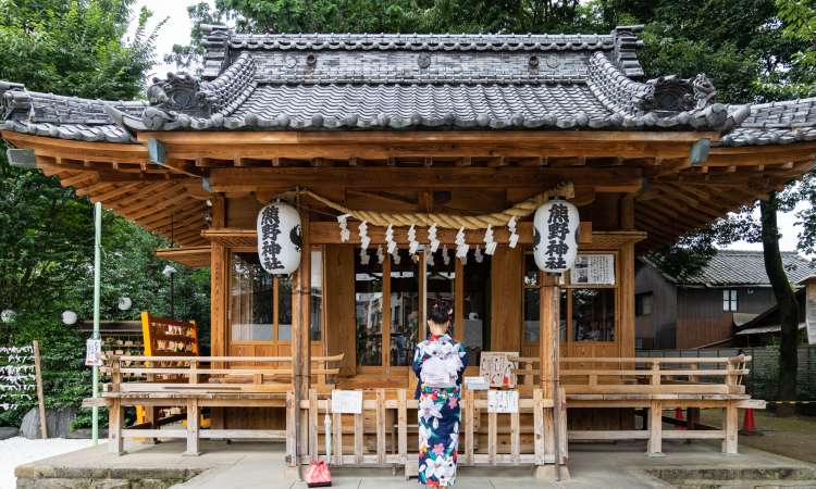 ศาลเจ้าคาวาโกเอะคุมะโนะ (Kawagoe Kumano Shrine)