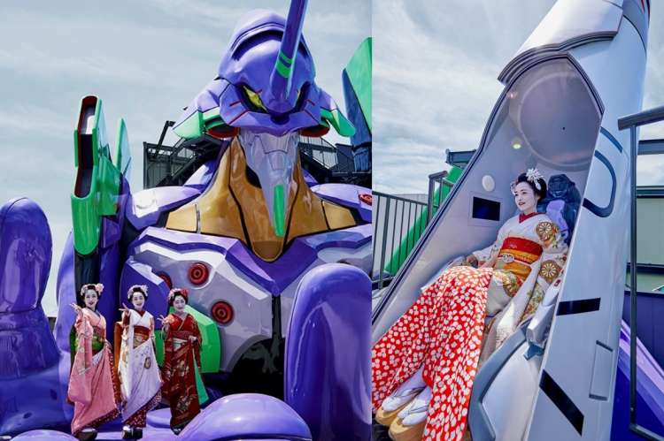 Evangelion-inspired attractions in Japan