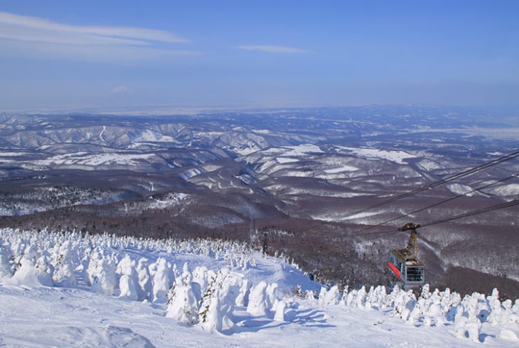 Monstres de neige de Hakkoda