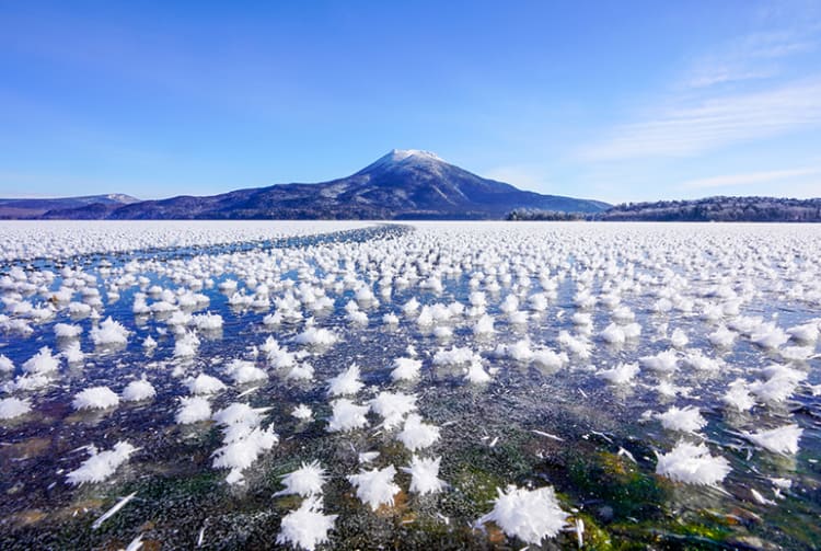 Lake Akan Frost Flowers