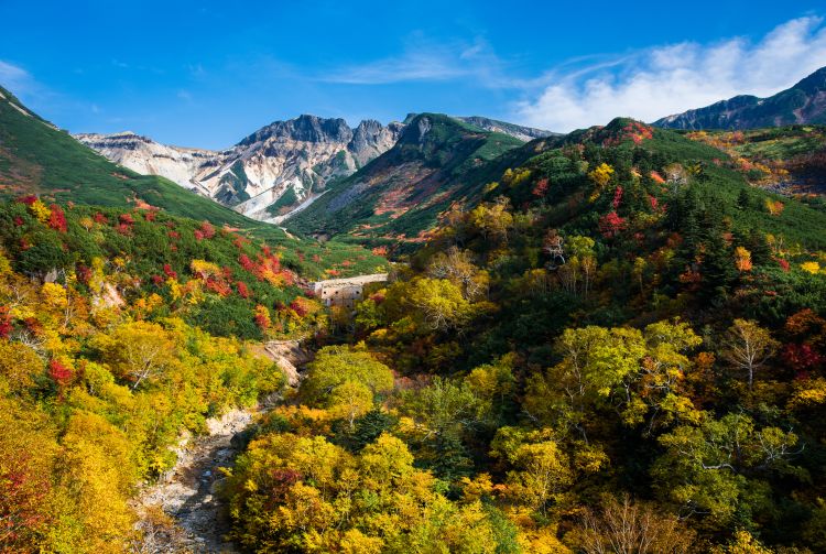 Suối nước nóng Tokachidake, Hokkaido, Nhật Bản