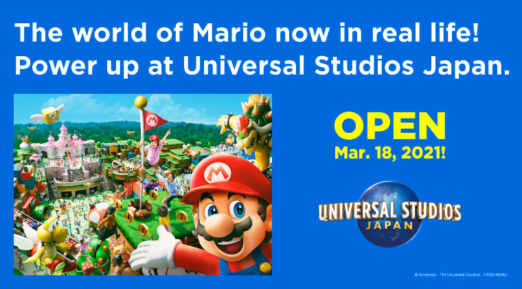 Super Nintendo World At Universal Studios Japan Opened 18 March 21 Travel Japan Jnto