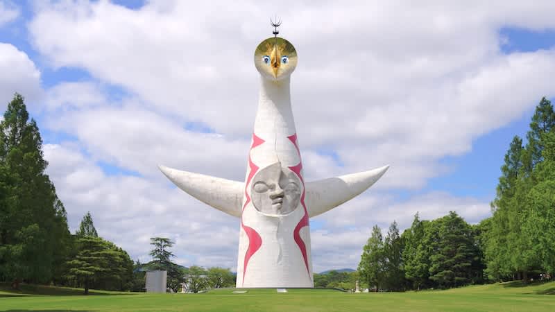 tower of the sun in osaka