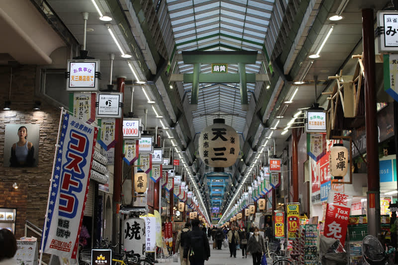 tenjinbashisuji shopping street