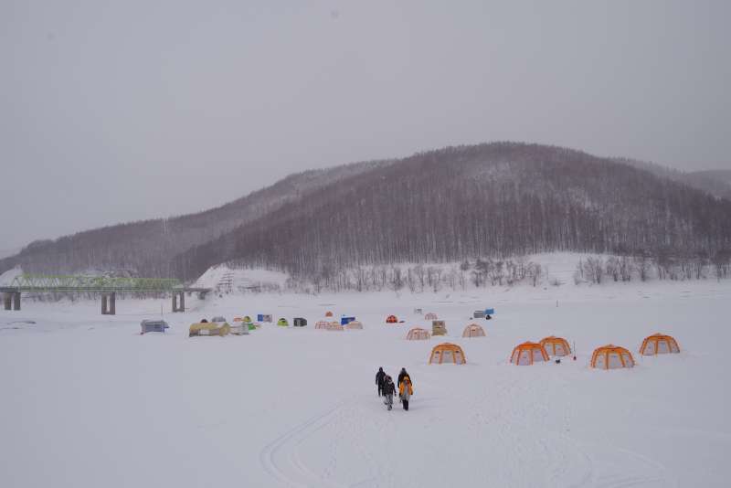 Furano view on winter and the activities from afar