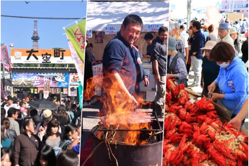 Japan’s festivals center on the country’s rich ingredients and dishes