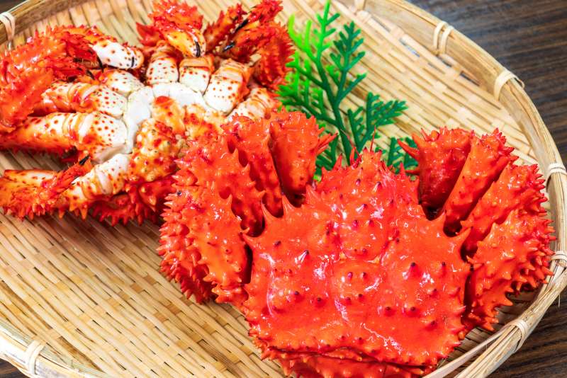 Hanasaki crabs