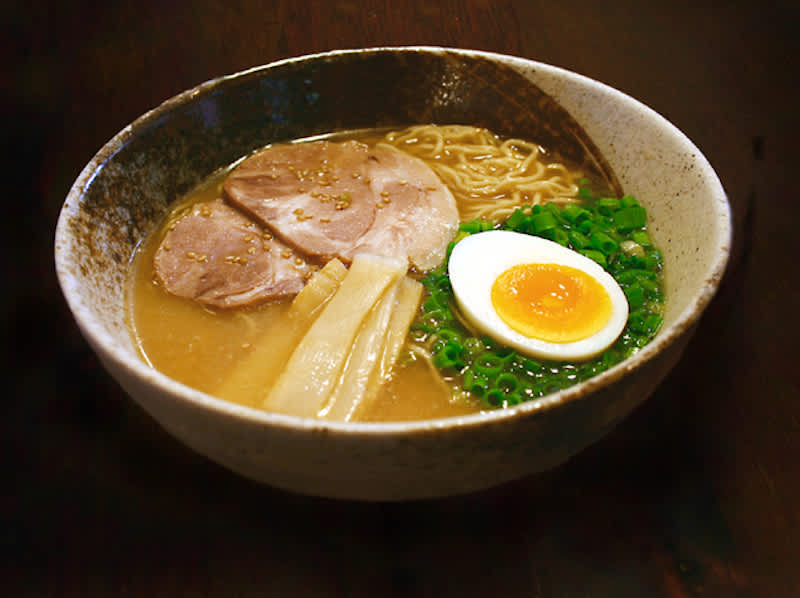 a bowl of ramen from sapporo