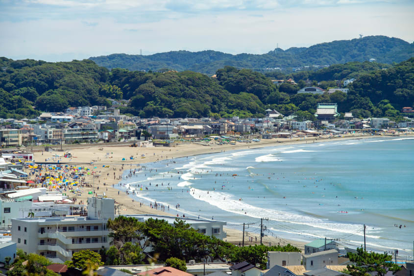 Beachside fun at Kamakura