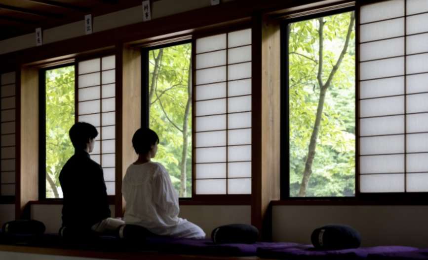 dormir dans un temple