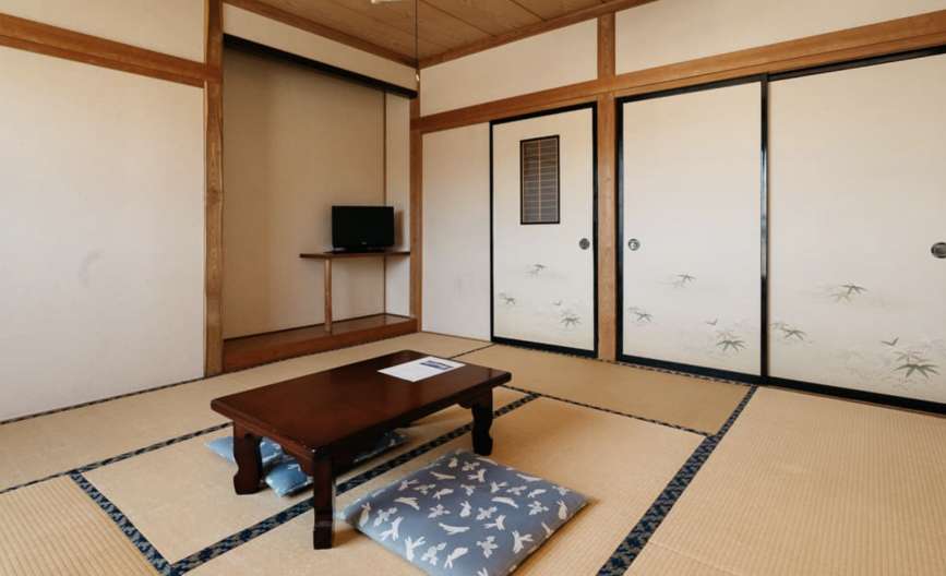 chambre auberge style japonais