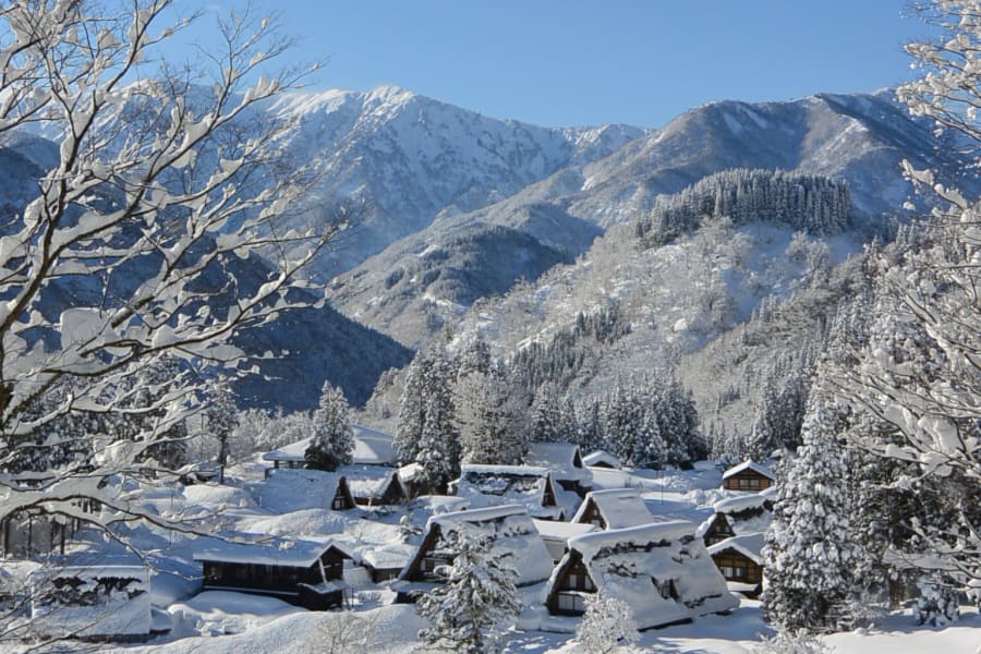 【合掌村】岐阜/中部-賞雪景點