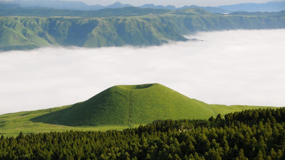 Increíbles lugares sostenibles de Japón-Aso