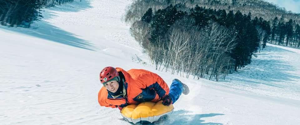 Beautiful powder snow
