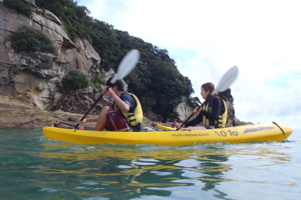 Kochi Sea Kayaking in Tatsukushi Beach Blog Travel Japan (Japan