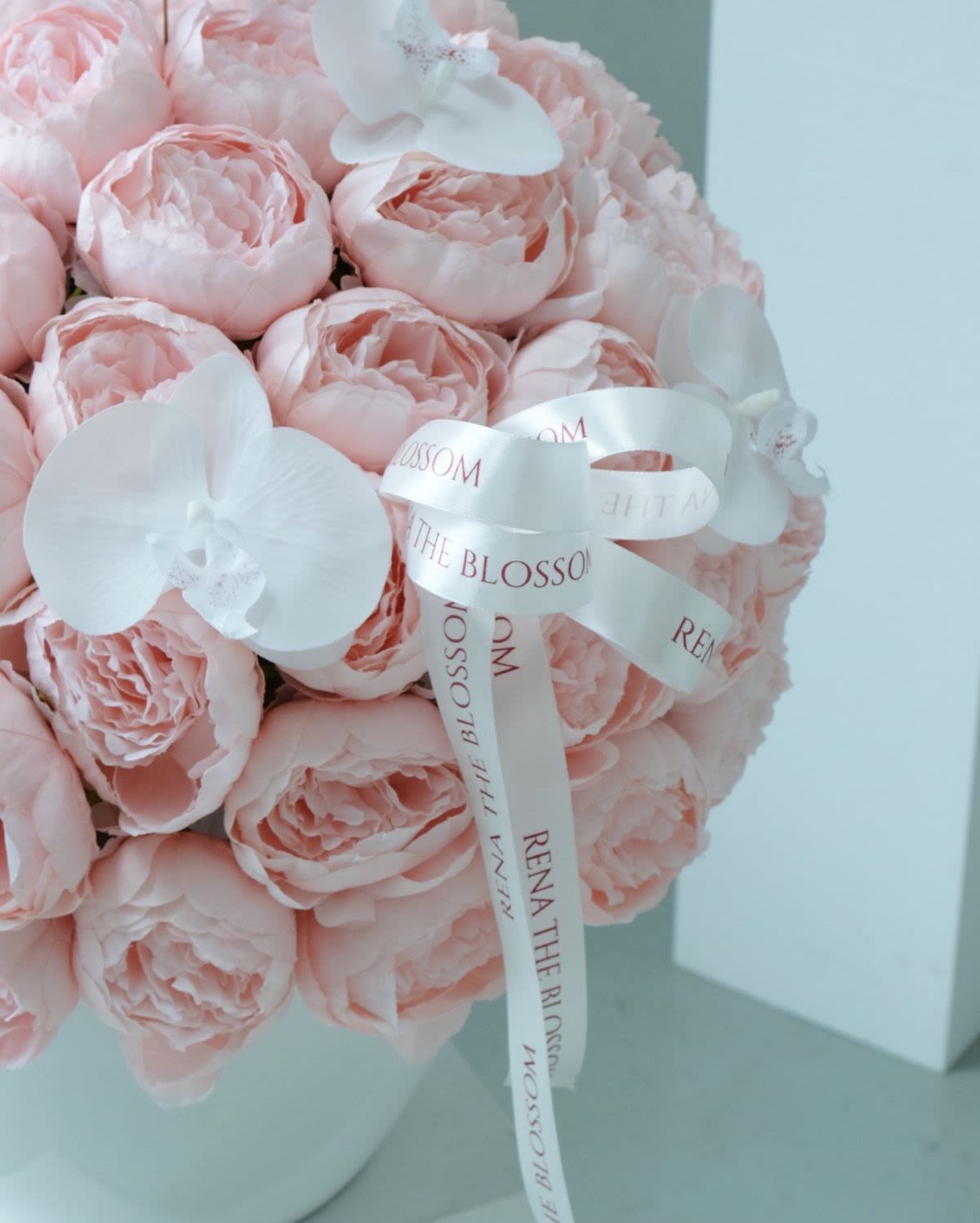 Eternal Peony in Vase (1 Side) - Thumbnail 2 - artificial
