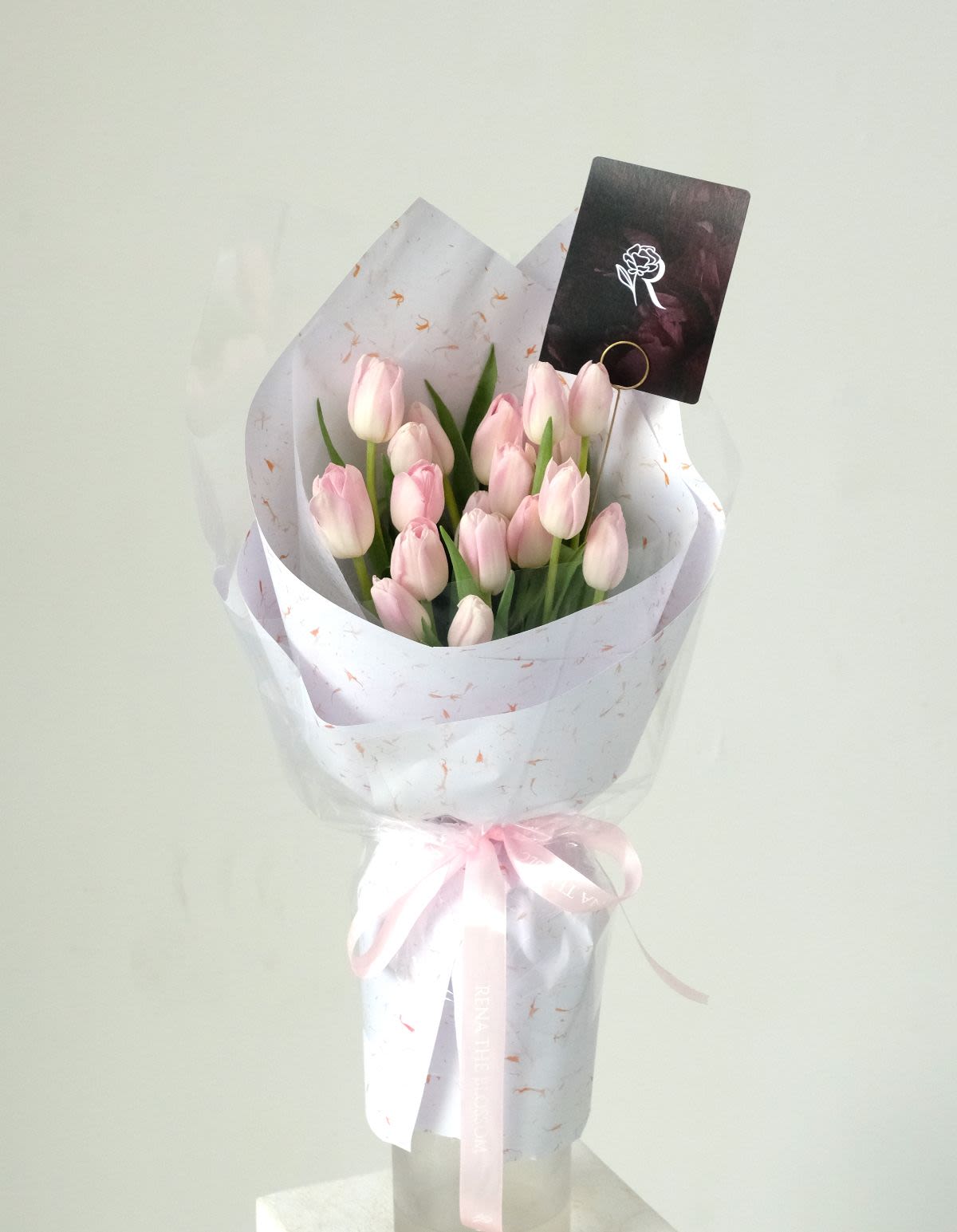 20 Tulips! - Twenty pink tulips — simple spring elegance. - Rena The Blossom Jakarta