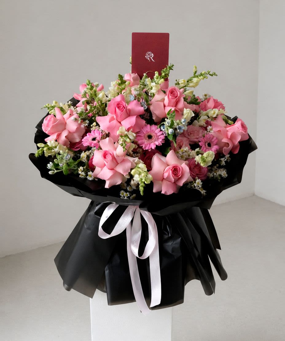 Flowing Rose Garden
