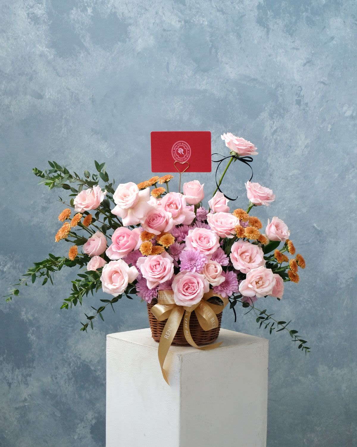 Simply Rose Basket