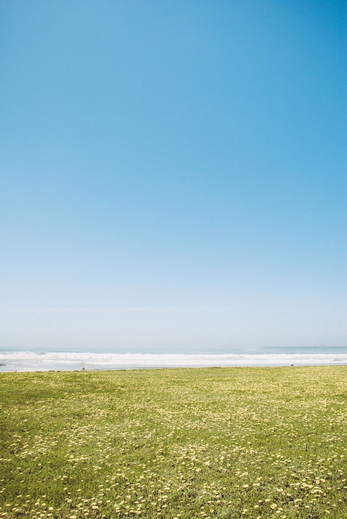 Matosinhos beach in a sunny day