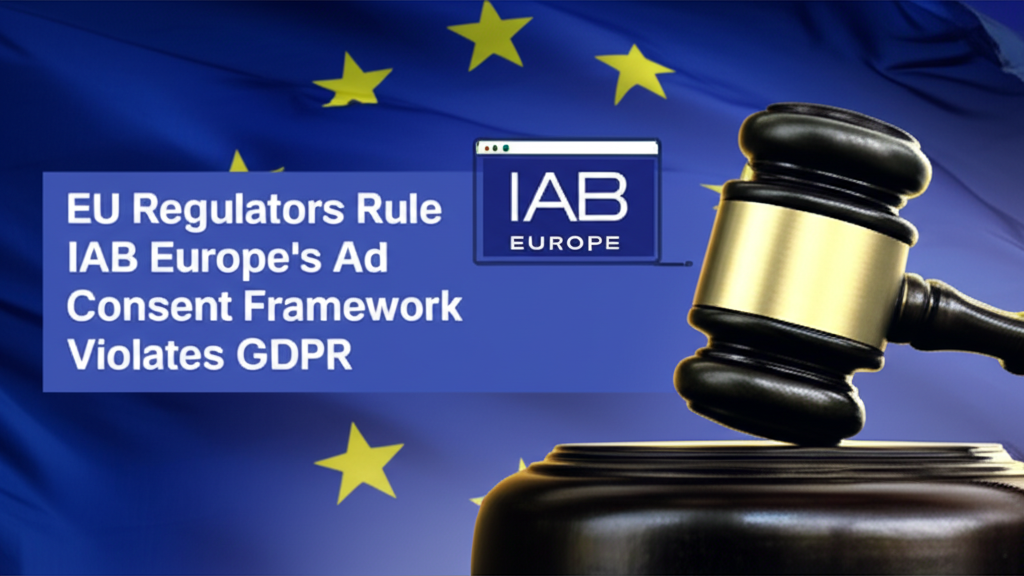 EU Regulators Rule IAB Europe's Ad Consent Framework Violates GDPR