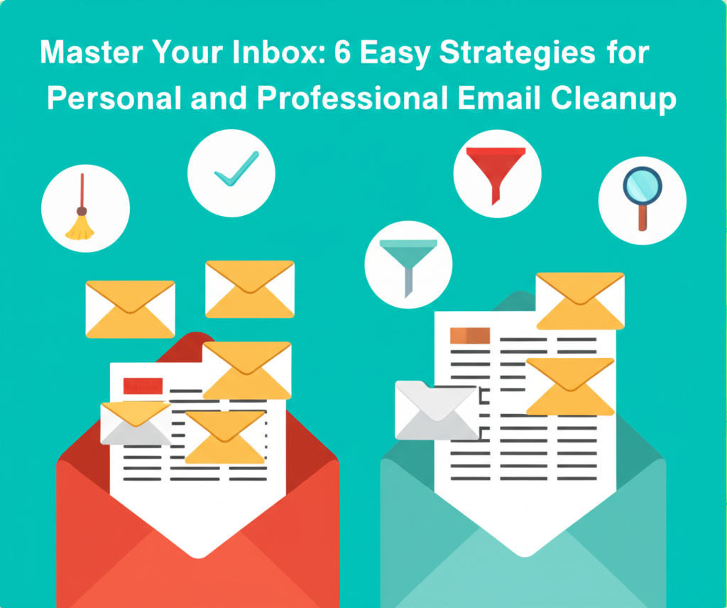 Master Your Inbox: 6 Easy Strategies for Personal and Professional Email Cleanup