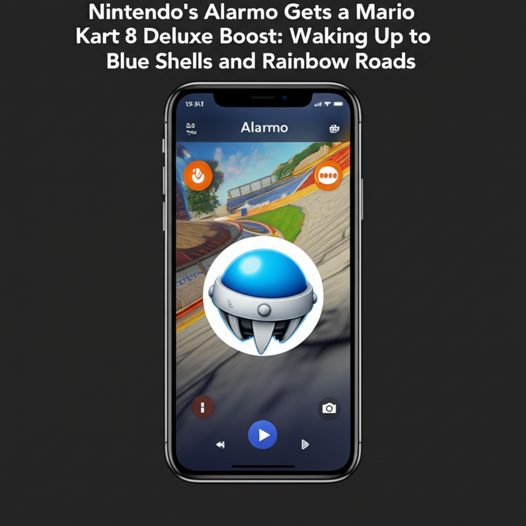 Nintendo's Alarmo Gets a Mario Kart 8 Deluxe Boost: Waking Up to Blue Shells and Rainbow Roads